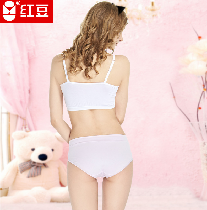 士内裤棉质性感可爱少女提臀中低腰全棉<em>三角</em>裤