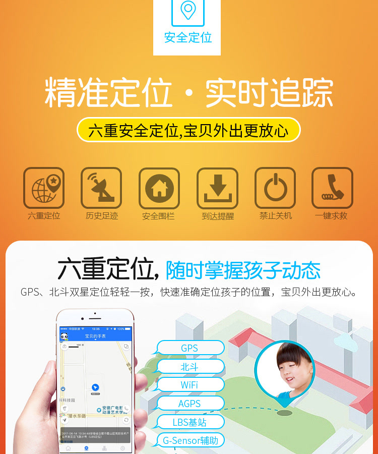 科大讯飞(iFLYTEK)儿童智能电话手表TYW3学